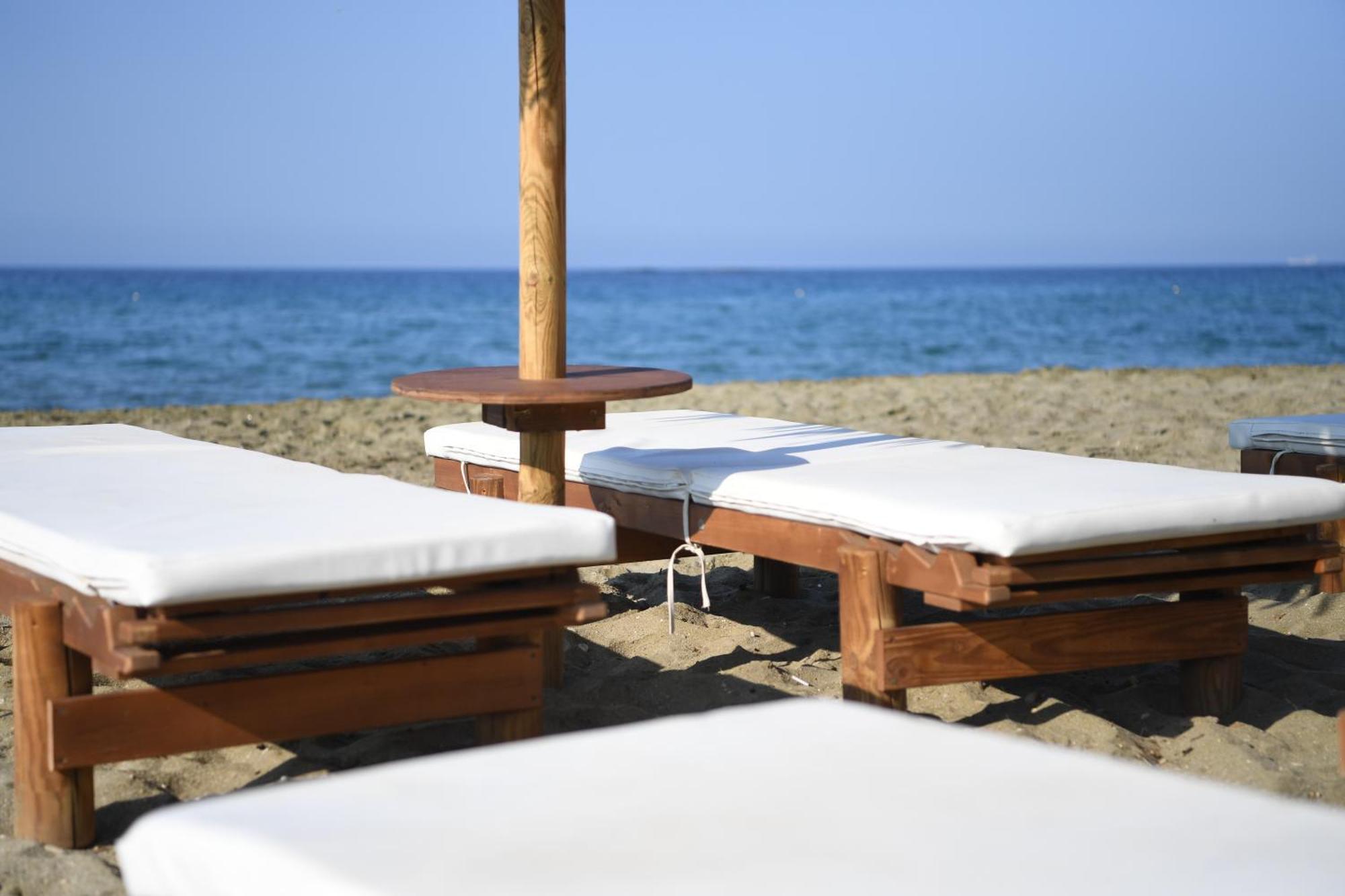 Nostos Beachfront Apartments & Studios Agios Ioannis  Zewnętrze zdjęcie