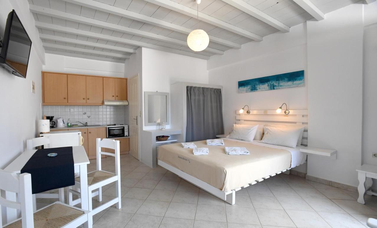 Nostos Beachfront Apartments & Studios Agios Ioannis  Zewnętrze zdjęcie